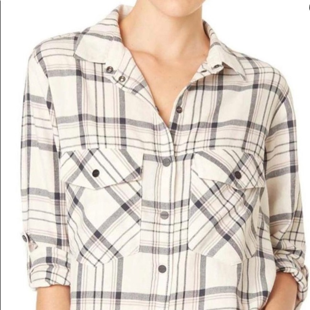 PLAID BOYFRIEND SHIRT